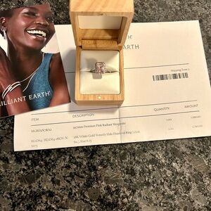 Brilliant Earth Pink Morganite Ring